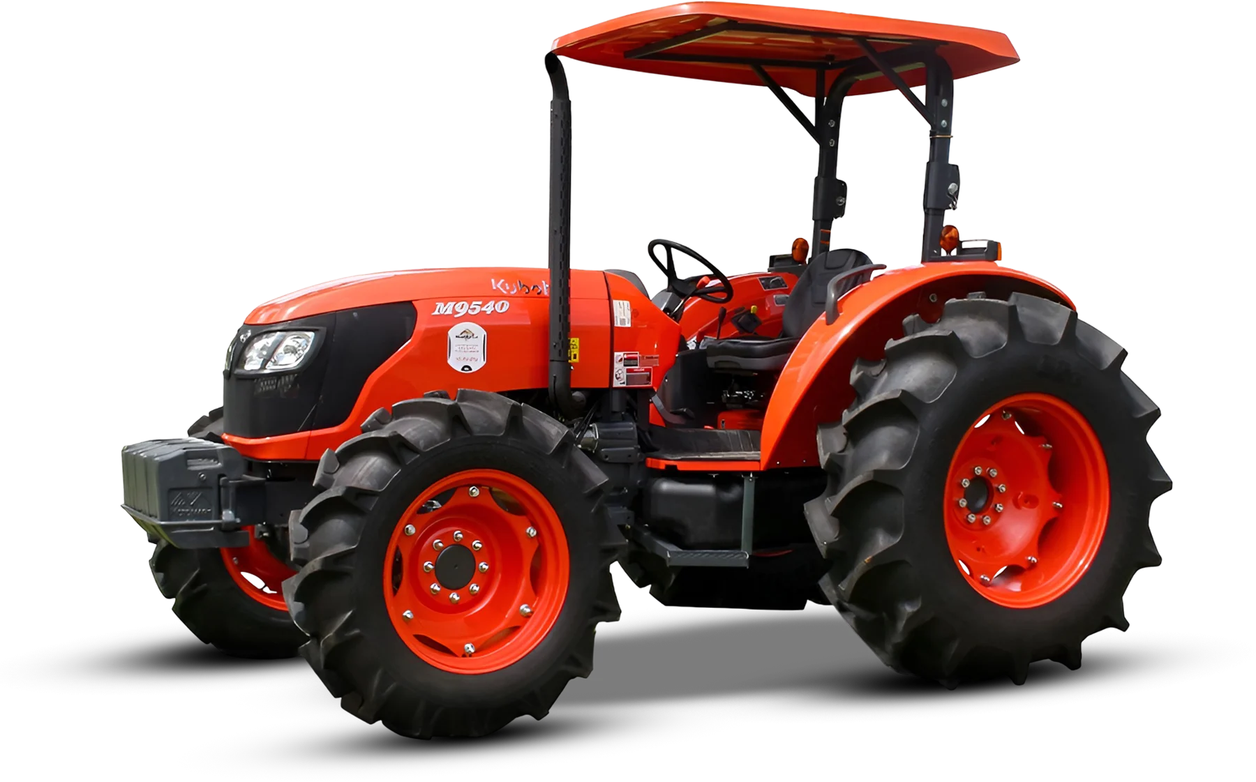 Tractor Kubota M9540D — vista general