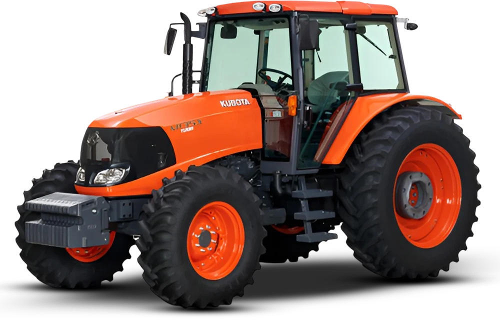 Tractor Kubota M135X — vista general